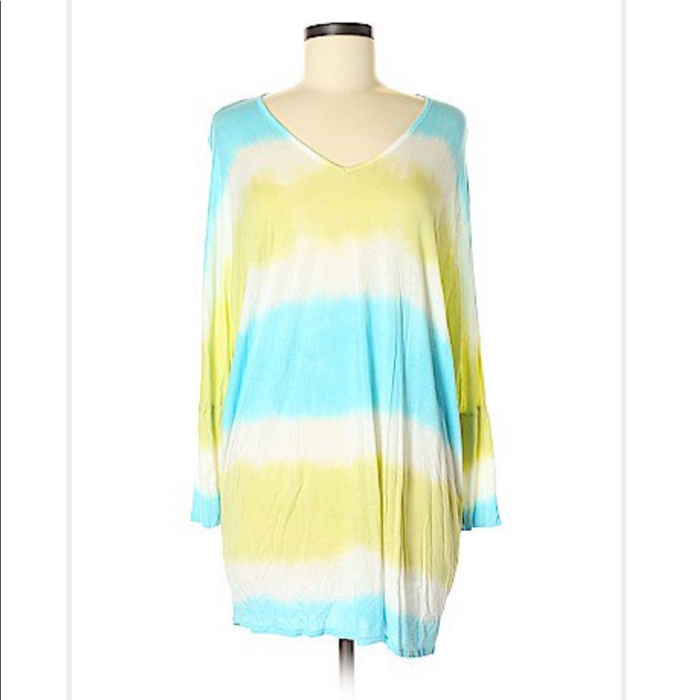 Relaxed shirt cover up